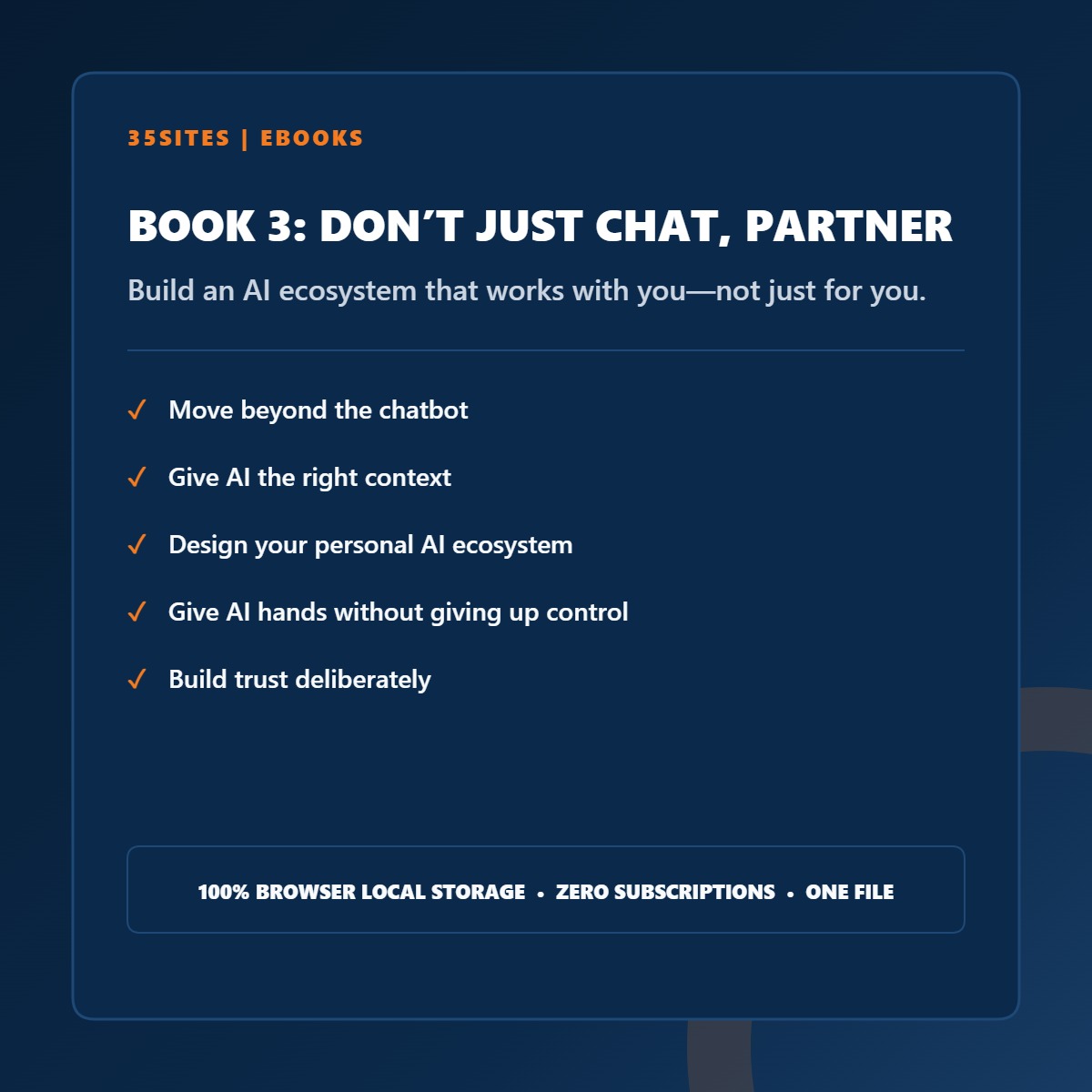 Book 3: Don’t Just Chat, Partner image 3