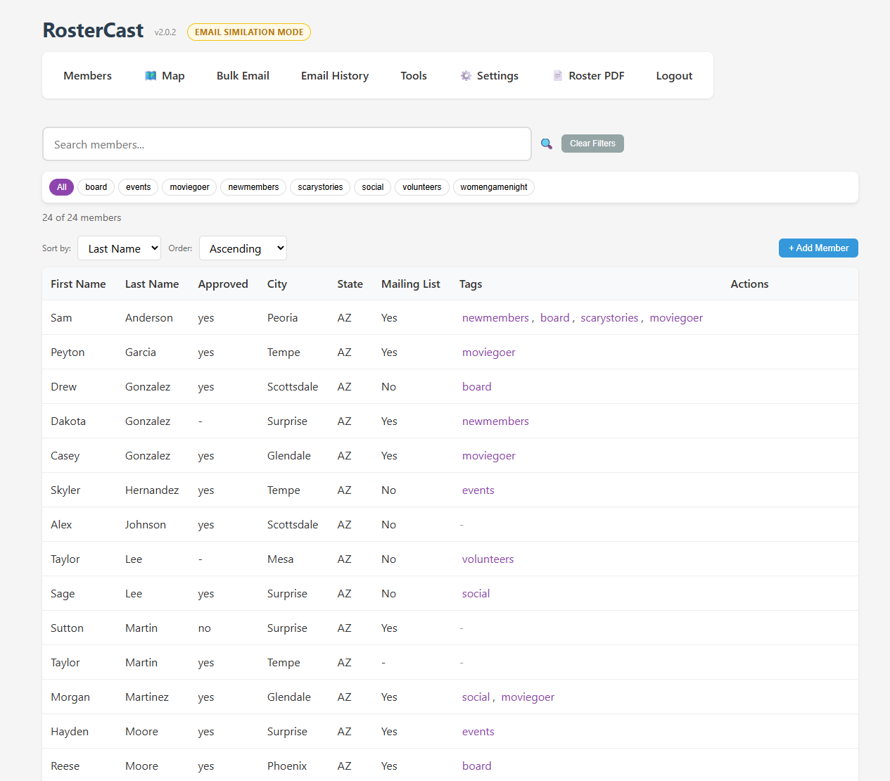 RosterCast image 2