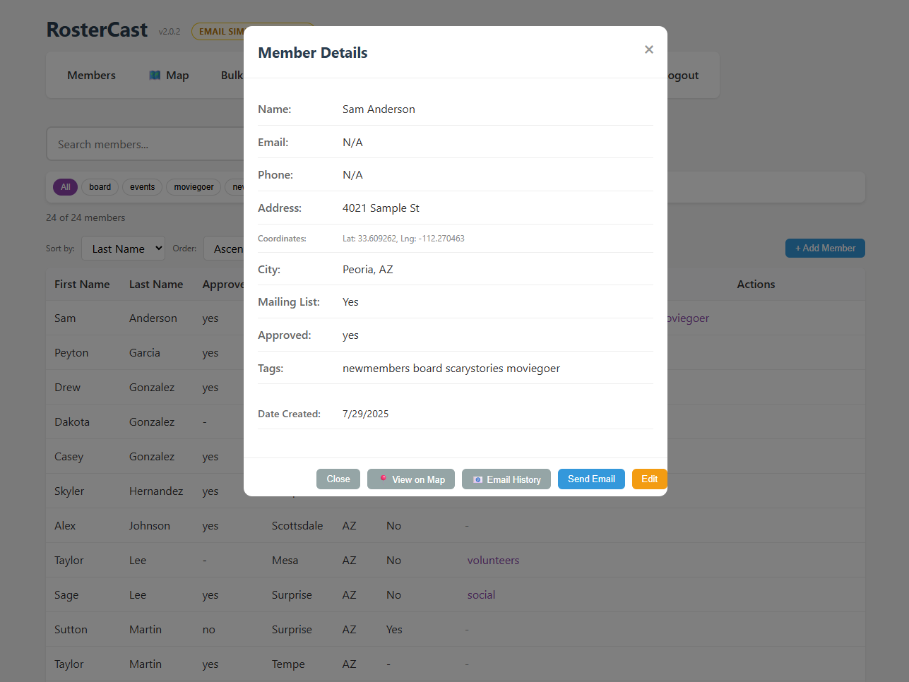 RosterCast image 3